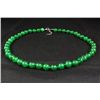 Image 2 : VINTAGE 288.63CTW HANDMADE JADE NECKLACE