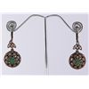 Image 1 : Natural Stone Antique Design Dangle Earring