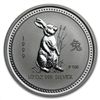 Image 1 : 1999 1/2 oz Silver Lunar Year of the Rabbit (Series I)