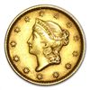 Image 1 : $1 Liberty Head Gold - Type 1 - Almost Uncirculated