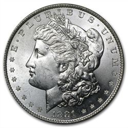 1881-S Morgan Dollar - Brilliant Uncirculated