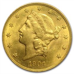 $20 Gold Liberty Double Eagle - MS-63 PCGS