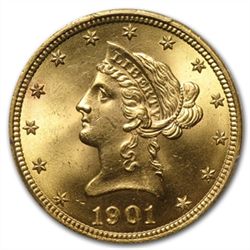 $10 Liberty Gold Eagle - MS-64 PCGS