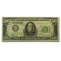 1934-A (G-Chicago) $500 FRN (PCGS Very Fine-30)