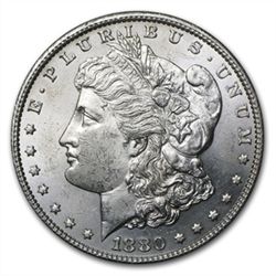 1880-S Morgan Dollar - Brilliant Uncirculated