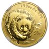 Image 1 : 2003 (1/10 oz) Gold Chinese Pandas - MS-70 NGC