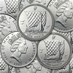 1 oz Isle of Man Platinum Noble (Random Year)