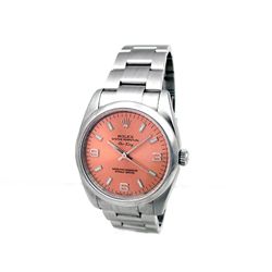 Rolex Stainless Steel Oyster Perpetual Airking Watch.