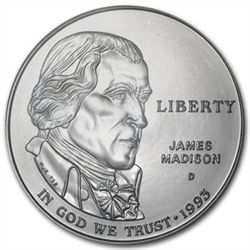 1993-D Bill of Rights $1 Silver Commemorative - MS-69 P