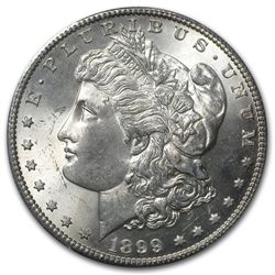 1899-S Morgan Dollar MS-64 PCGS
