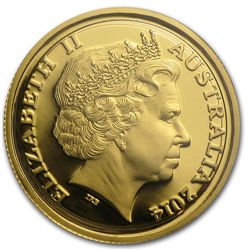 Royal Australian Mint 2014 1/10 oz Gold Proof - Kangaro