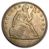 Image 1 : 1857 Liberty Seated Dollar - Extra Fine