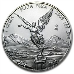 2009 1 oz Silver Mexican Libertad (Brilliant Uncirculat