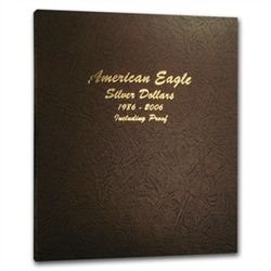 Dansco Album #8181 - American Eagle Silver Dollars Incl