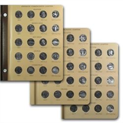 1999-2008 50 State Quarter *Complete Set* Dansco Albums