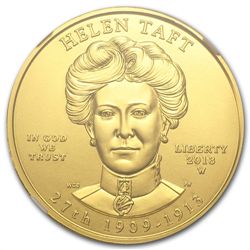 2013-W 1/2 oz Uncirculated Helen Taft MS-70 NGC ER