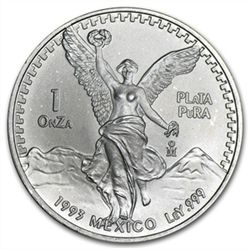 1993 1 oz Silver Mexican Libertad (Brilliant Uncirculat