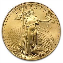 2004 1 oz Gold American Eagle - Brilliant Uncirculated