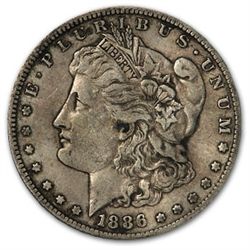 1886-S Morgan Dollar - Extra Fine