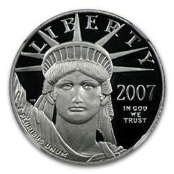 2007-W 1/10 oz Proof Platinum American Eagle PF-70 NGC