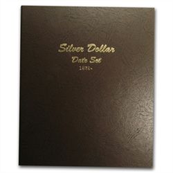 Dansco Album #7172 - Silver Dollar Date Set 1878 - 1999