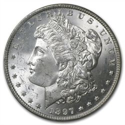 1897 Morgan Dollar - MS-63 PCGS