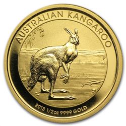 2013 1/2 oz Australian Gold Kangaroo