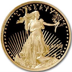 2005-W 1/10 oz Proof Gold American Eagle PF-70 NGC