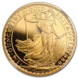 1988 1/4 oz Proof Gold Britannia PF-70 UCAM NGC - Regis
