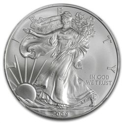 2009 Silver American Eagle - MS-69 NGC