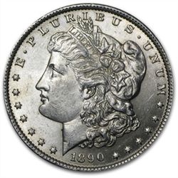 1890 Morgan Dollar - Brilliant Uncirculated