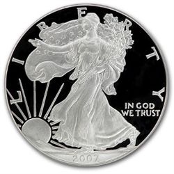 2007-W (Proof) Silver American Eagle PR-69 DCAM PCGS