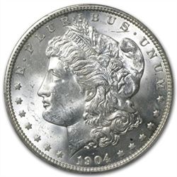 1904-O Morgan Dollar - MS-63 PCGS
