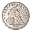 Image 1 : 1846 Liberty Seated Dollar - Extra Fine Details - Clean