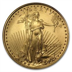 2005 1/4 oz Gold American Eagle - Brilliant Uncirculate