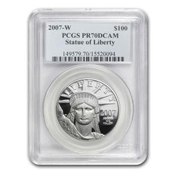 2007-W 4-Coin Platinum American Eagle PR-70 PCGS Regist