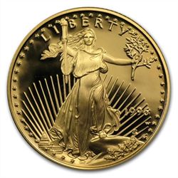 1996-W 1/4 oz Proof Gold American Eagle (w/Box &amp; Co