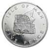 Image 1 : 1978 5 Pence Isle of Man Platinum PF-68 UCAM NGC