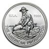 Image 1 : 1986 (Eagle) - 1 oz Engelhard Prospector Silver Round .