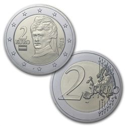 Official Austrian Euro Coin Set 2013 In Blister Pack