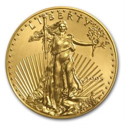 1995 1/2 oz Gold American Eagle - Brilliant Uncirculate