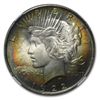 Image 1 : 1922 Peace Dollar MS-64 NGC Beautiful Obverse Toning