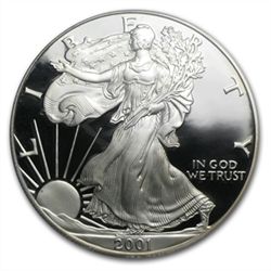 2001-W (Proof) Silver American Eagle PR-69 DCAM PCGS