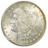 Image 1 : 1878 Morgan Dollar 7 Tailfeathers Rev. of 78 MS-63 NGC