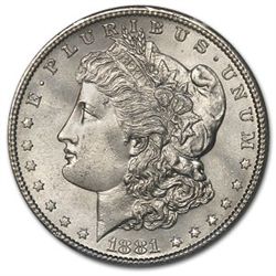 1881-S Morgan Dollar - MS-65 NGC