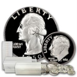 $10 Face-Value Lot of 90% Silver Coins (Proof)