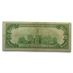 Series 1928 $100 FRN's (Fine+)