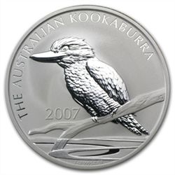 2007 2 oz Silver Australian Kookaburra