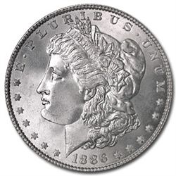 1886 Morgan Dollar - MS-65 NGC