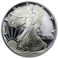 1995-P (Proof) Silver American Eagle PR-69 DCAM PCGS